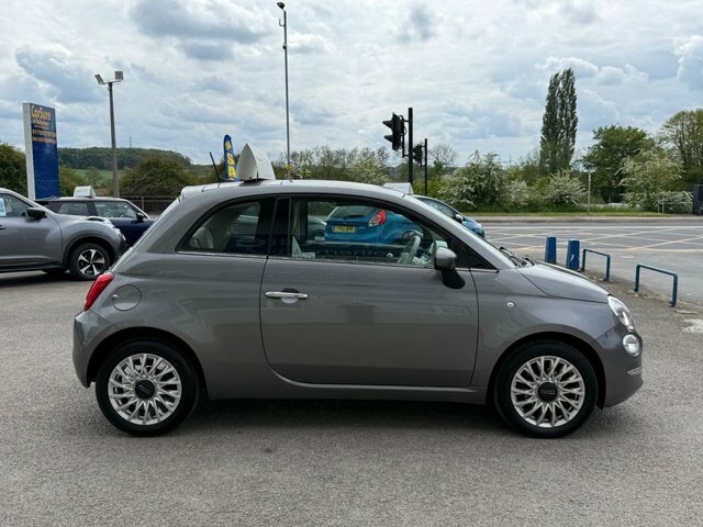 Fiat 500 1.2 Lounge Hatchback Euro 6 Ss EU18YFK Grey #5