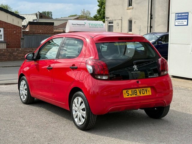Peugeot 108 1.0 Active Hatchback Euro 6 68 SJ18VOY Red #2