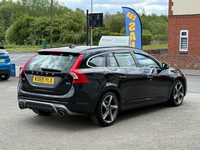 Volvo V60 2.0 D4 R-design Nav Estate Euro Black #5
