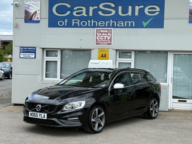 Volvo V60 2.0 D4 R-design Nav Estate Euro Black