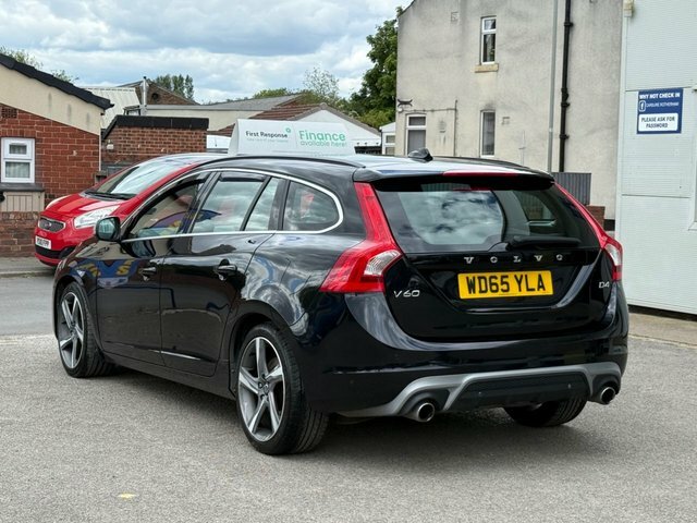 Volvo V60 2.0 D4 R-design Nav Estate Euro Black #3