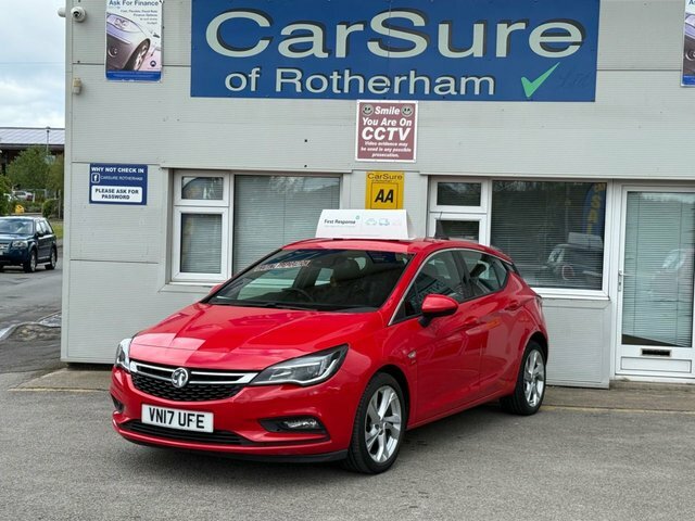 Vauxhall Astra 1.4I Turbo Sri Hatchback Euro 6 Red