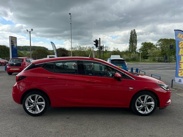 Vauxhall Astra 1.4I Turbo Sri Hatchback Euro 6 VN17UFE Red #6