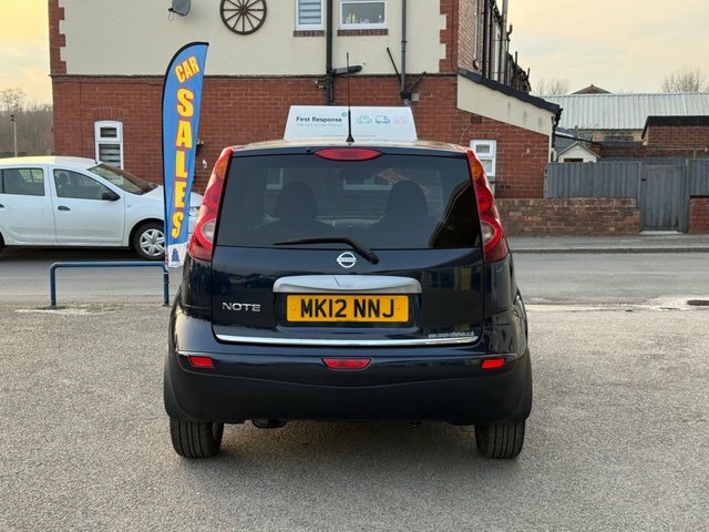 Nissan Note 1.4 16V N-tec Hatchback Euro 5 MK12NNJ Blue #3