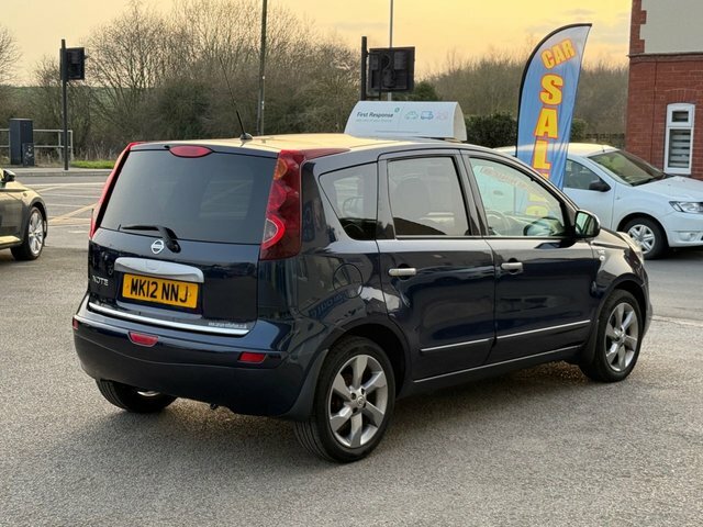Nissan Note 1.4 16V N-tec Hatchback Euro 5 MK12NNJ Blue #4