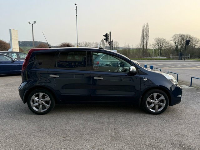 Nissan Note 1.4 16V N-tec Hatchback Euro 5 MK12NNJ Blue #5