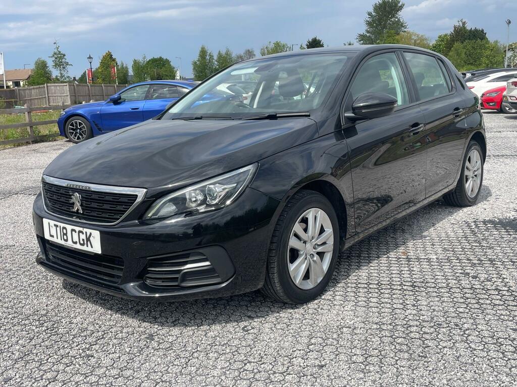Peugeot 308 1.6 Bluehdi Active Euro 6 Ss LT18CGK Black #2