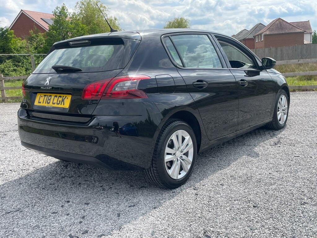 Peugeot 308 1.6 Bluehdi Active Euro 6 Ss LT18CGK Black #4