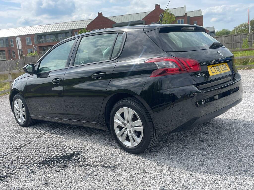 Peugeot 308 1.6 Bluehdi Active Euro 6 Ss LT18CGK Black #3