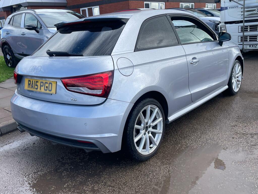 Audi A1 1.6 Tdi S Line Euro 6 Ss RA15PGO Silver #3