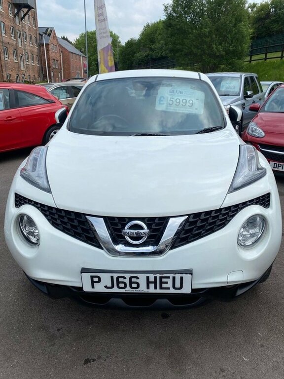 Nissan Juke 2016 1.5 Dci N-connecta Suv Euro White