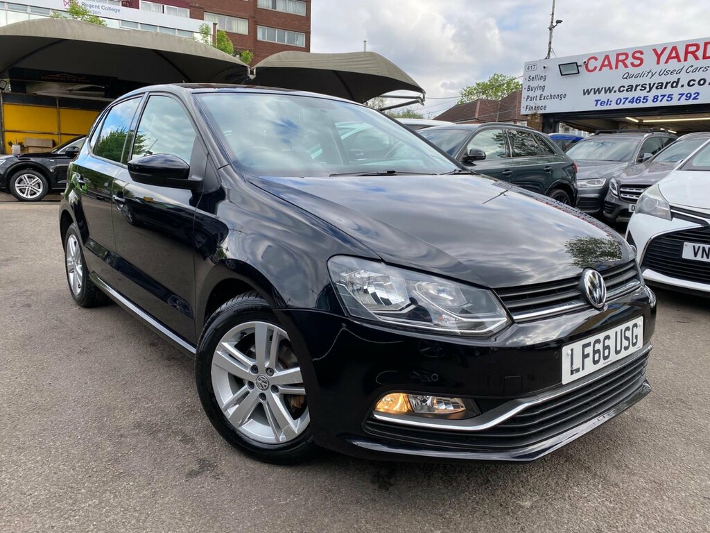 Volkswagen Polo 1.2 Tsi Bluemotion Tech Match Dsg Euro 6 Ss LF66USG Black #4