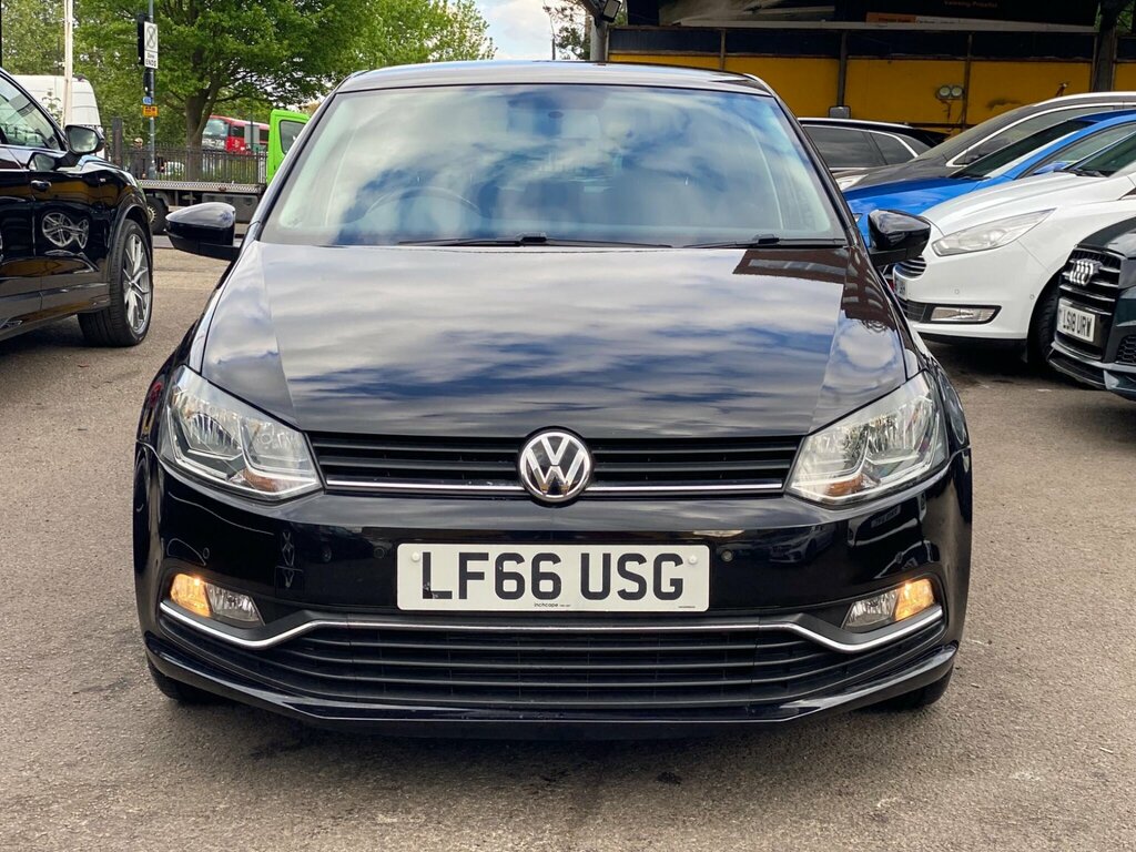 Volkswagen Polo 1.2 Tsi Bluemotion Tech Match Dsg Euro 6 Ss LF66USG Black #3