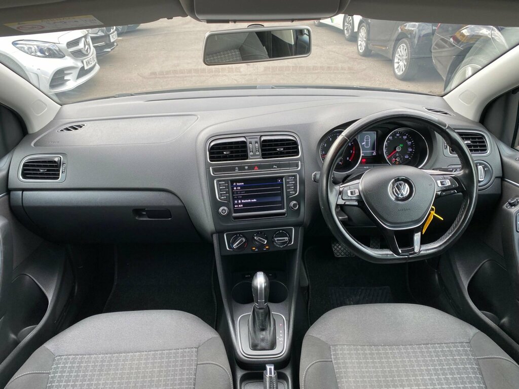 Volkswagen Polo 1.2 Tsi Bluemotion Tech Match Dsg Euro 6 Ss LF66USG Black #2