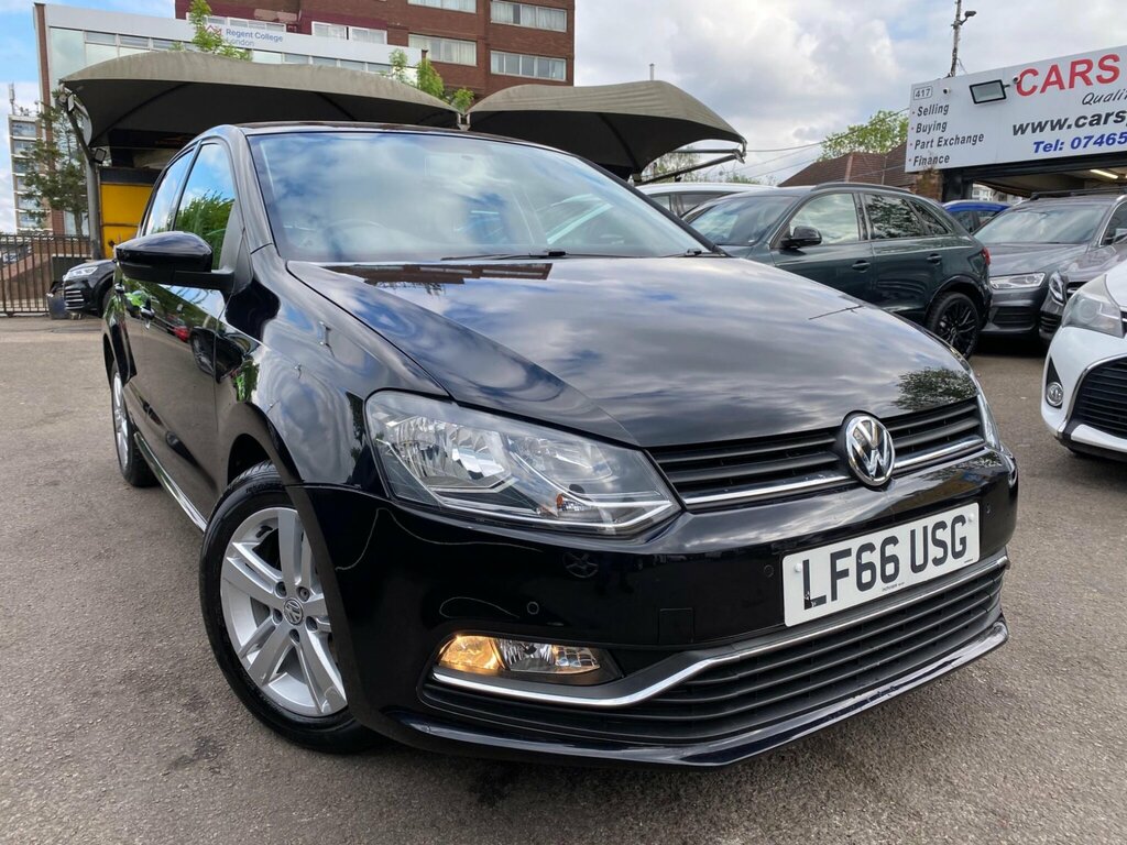 Volkswagen Polo 1.2 Tsi Bluemotion Tech Match Dsg Euro 6 Ss Black