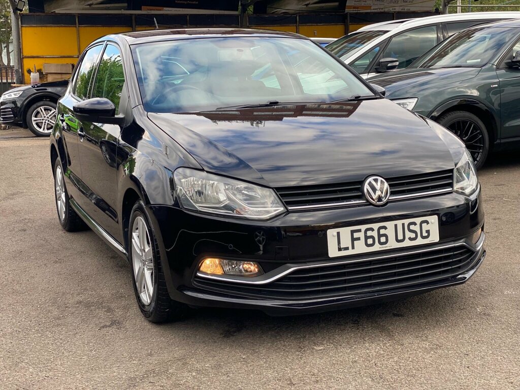 Volkswagen Polo 1.2 Tsi Bluemotion Tech Match Dsg Euro 6 Ss LF66USG Black #5