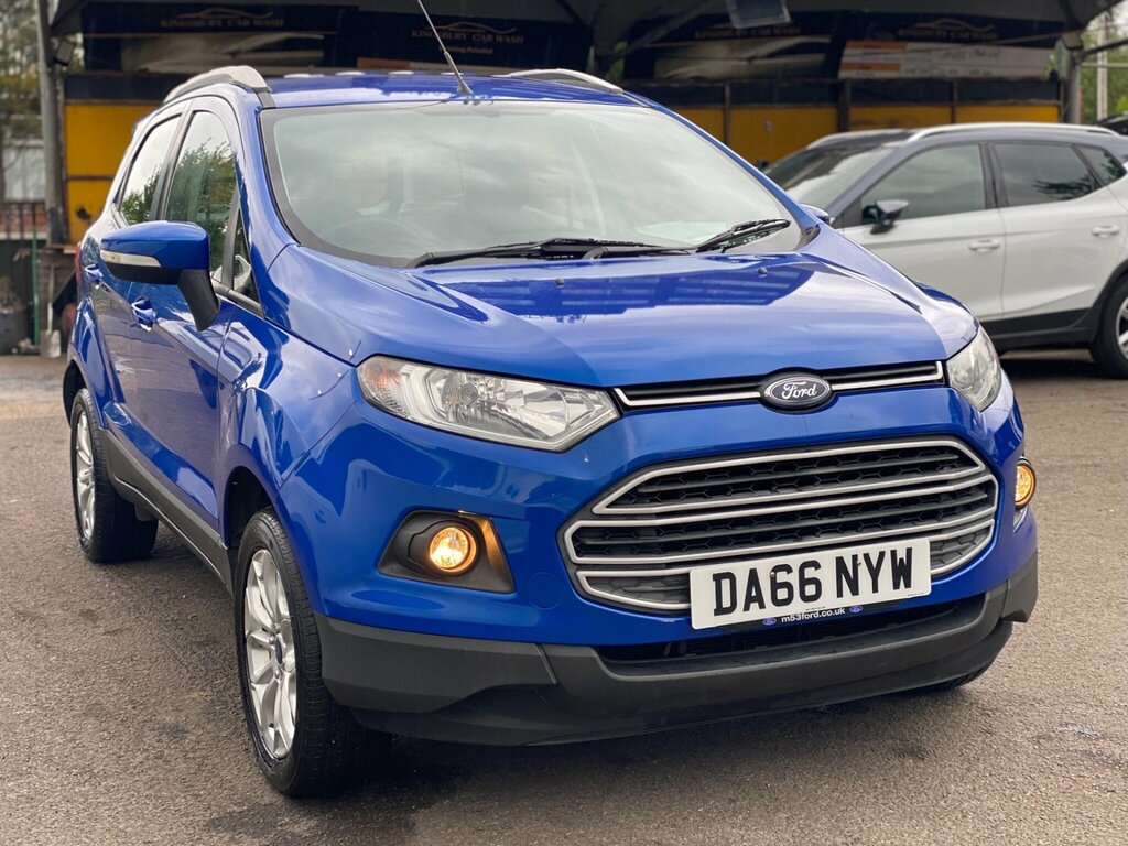 Ford Ecosport 1.0T Ecoboost Zetec Suv 2Wd Euro DA66NYW Blue #5