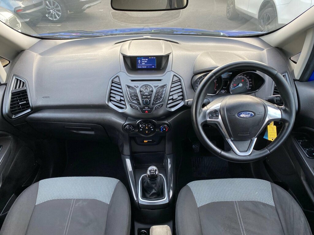 Ford Ecosport 1.0T Ecoboost Zetec Suv 2Wd Euro DA66NYW Blue #2