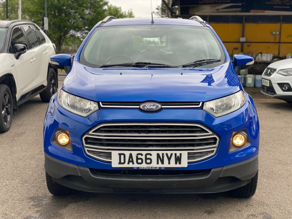 Ford Ecosport 1.0T Ecoboost Zetec Suv 2Wd Euro DA66NYW Blue #3