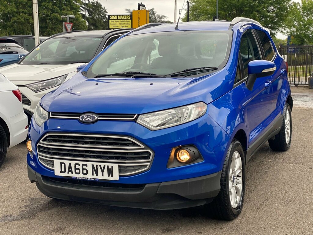 Ford Ecosport 1.0T Ecoboost Zetec Suv 2Wd Euro DA66NYW Blue #6