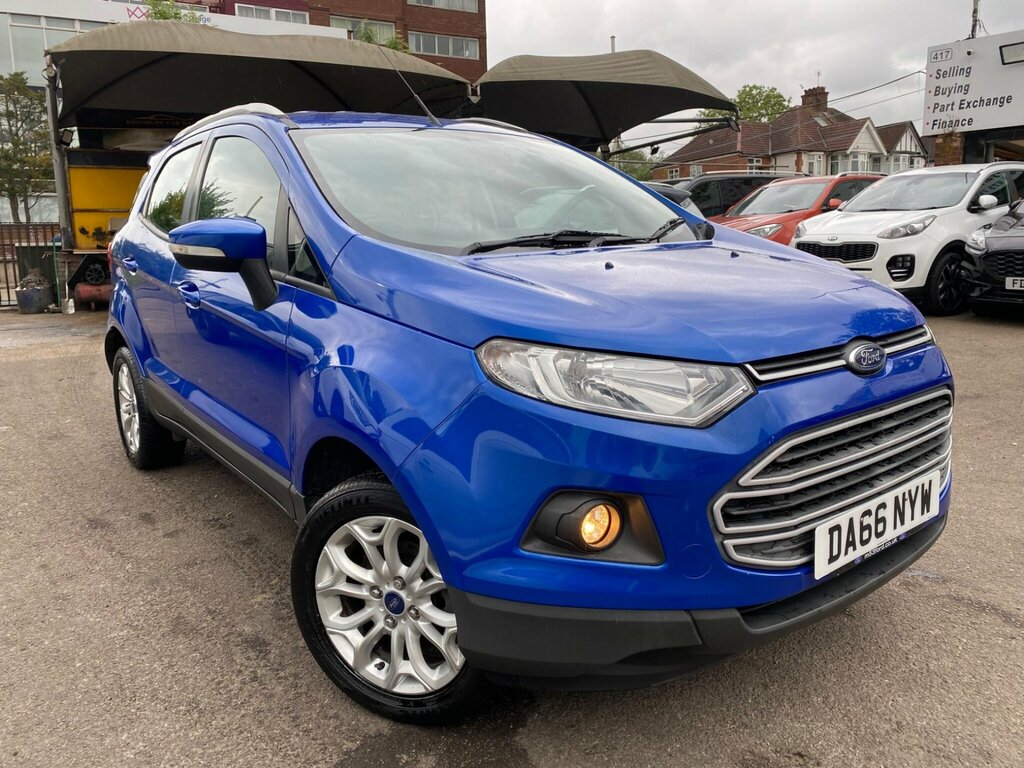 Ford Ecosport 1.0T Ecoboost Zetec Suv 2Wd Euro DA66NYW Blue #4