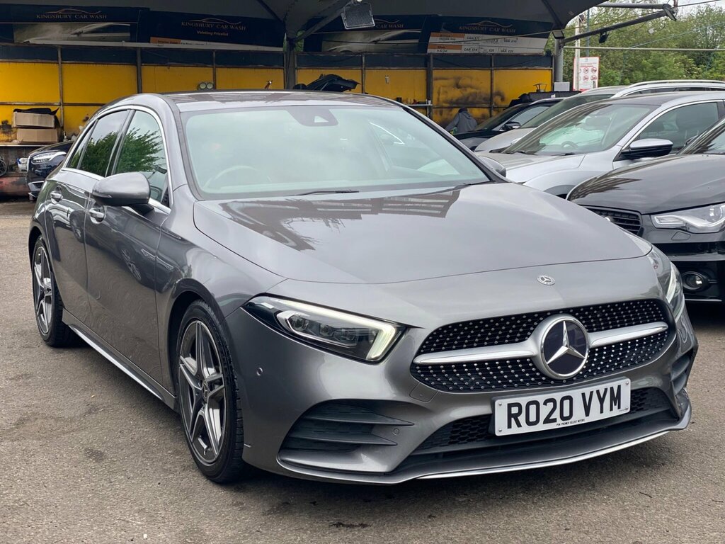 Mercedes-Benz A Class 1.3 A180 Amg Line Executive 7G-dct Euro 6 Ss RO20VYM Grey #4