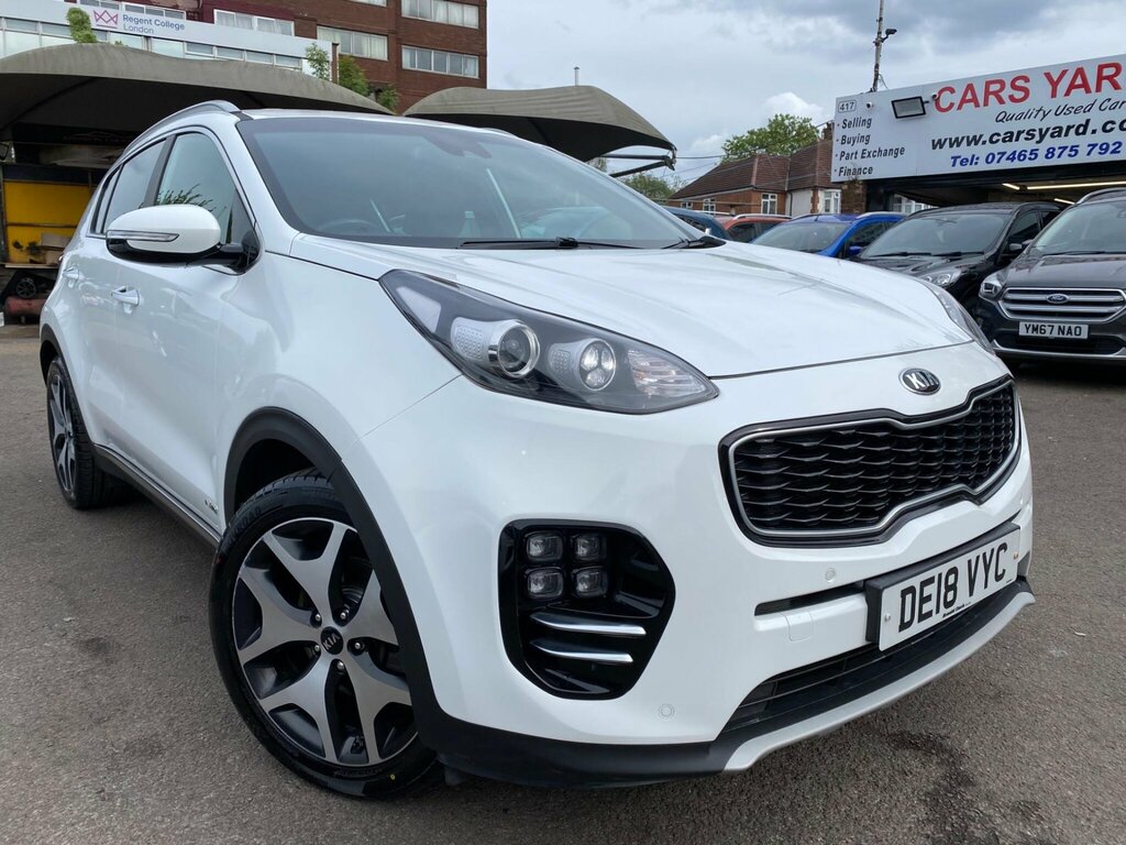 Kia Sportage 1.6 T-gdi Gt-line Dct Awd Euro 6 DE18VYC White #3