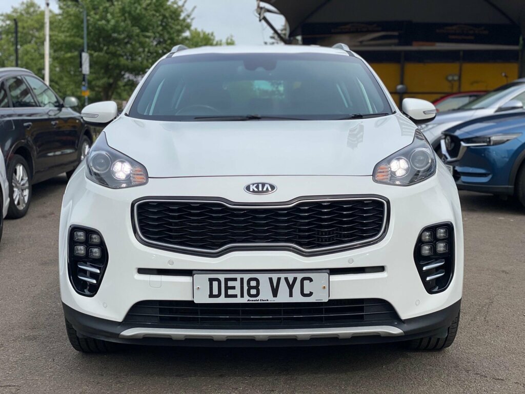 Kia Sportage 1.6 T-gdi Gt-line Dct Awd Euro 6 DE18VYC White #2