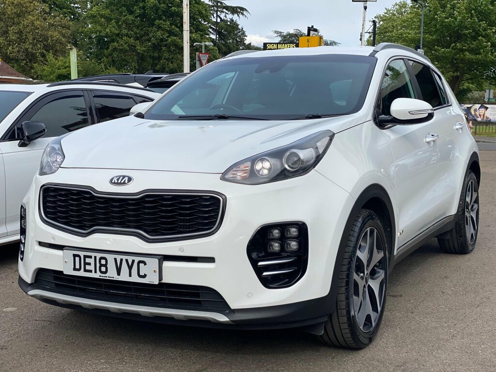Kia Sportage 1.6 T-gdi Gt-line Dct Awd Euro 6 DE18VYC White #5