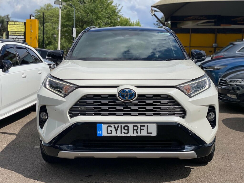 Toyota Rav 4 2.5 Vvt-h Dynamic Cvt Euro 6 Ss GY19RFL White #3