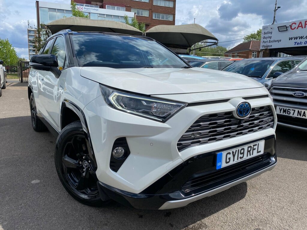 Toyota Rav 4 2.5 Vvt-h Dynamic Cvt Euro 6 Ss White