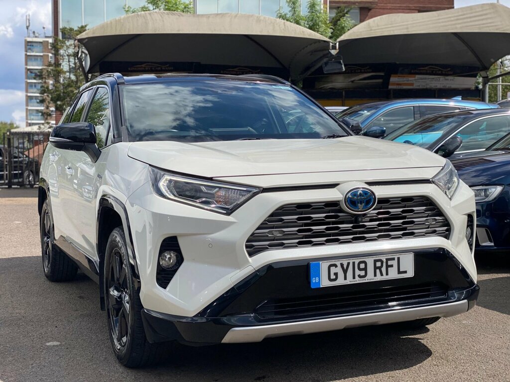 Toyota Rav 4 2.5 Vvt-h Dynamic Cvt Euro 6 Ss GY19RFL White #4