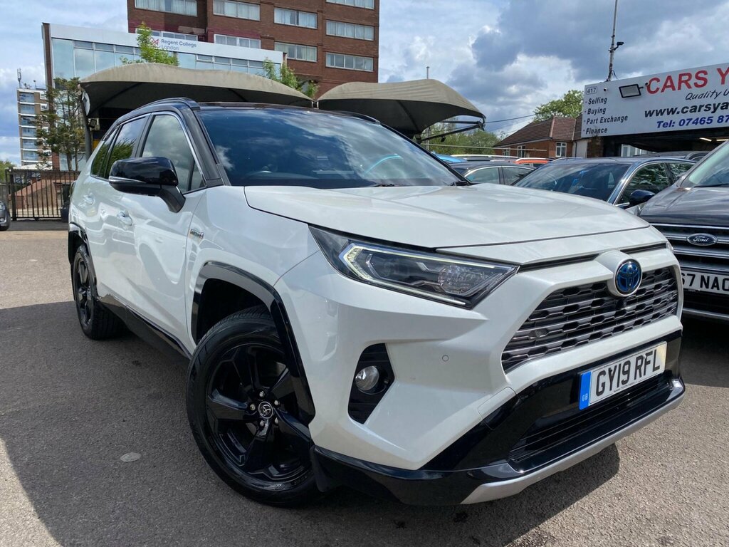 Toyota Rav 4 2.5 Vvt-h Dynamic Cvt Euro 6 Ss GY19RFL White #5