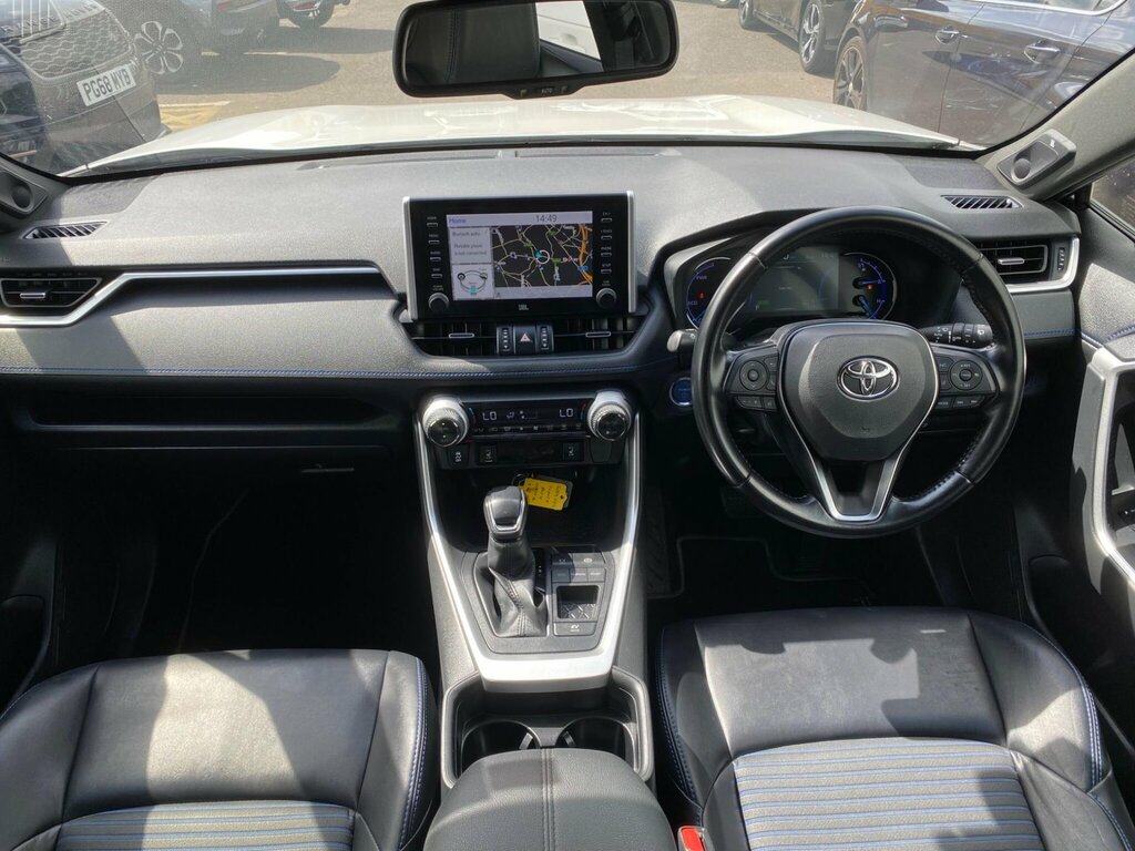 Toyota Rav 4 2.5 Vvt-h Dynamic Cvt Euro 6 Ss GY19RFL White #2