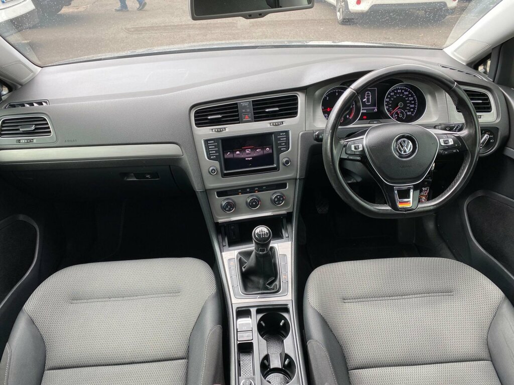 Volkswagen Golf 2.0 Tdi Bluemotion Tech Match Hatchback PE65RLV Silver #2