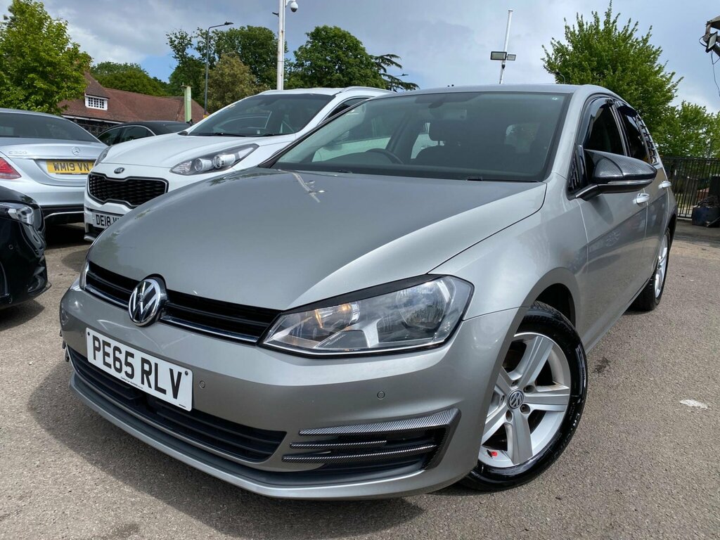 Volkswagen Golf 2.0 Tdi Bluemotion Tech Match Hatchback PE65RLV Silver #6