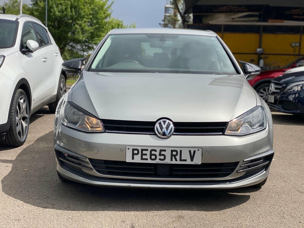Volkswagen Golf 2.0 Tdi Bluemotion Tech Match Hatchback PE65RLV Silver #3