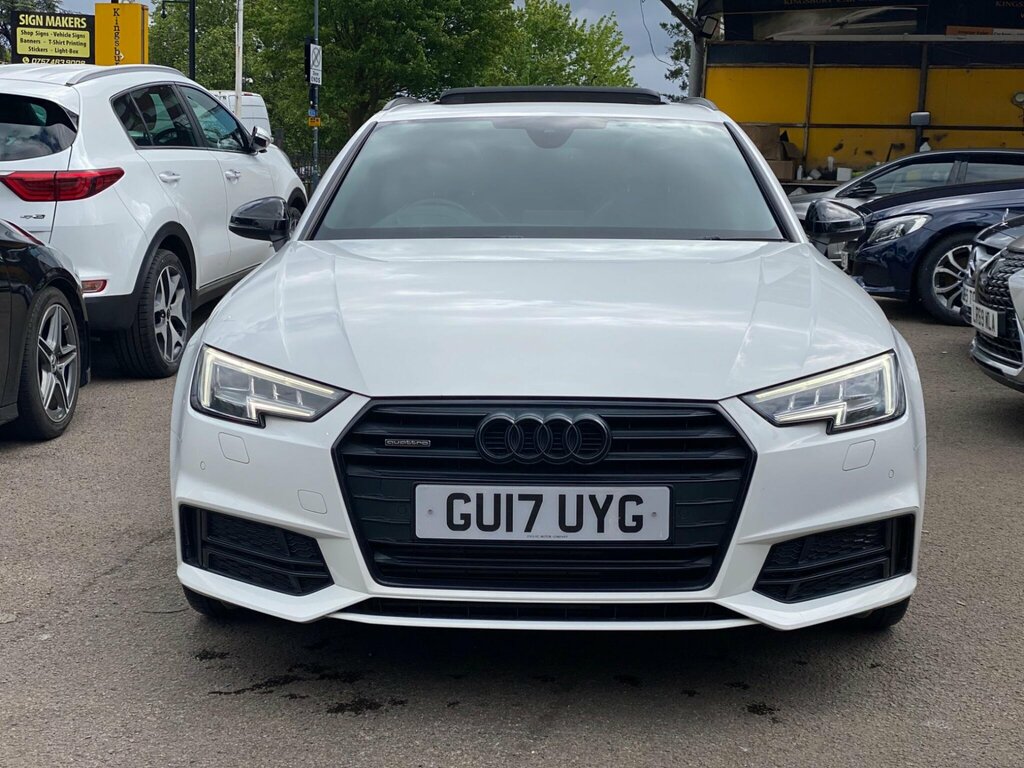 Audi A4 Avant 2.0 Tfsi S Line S Tronic Quattro Euro 6 Ss GU17UYG White #3