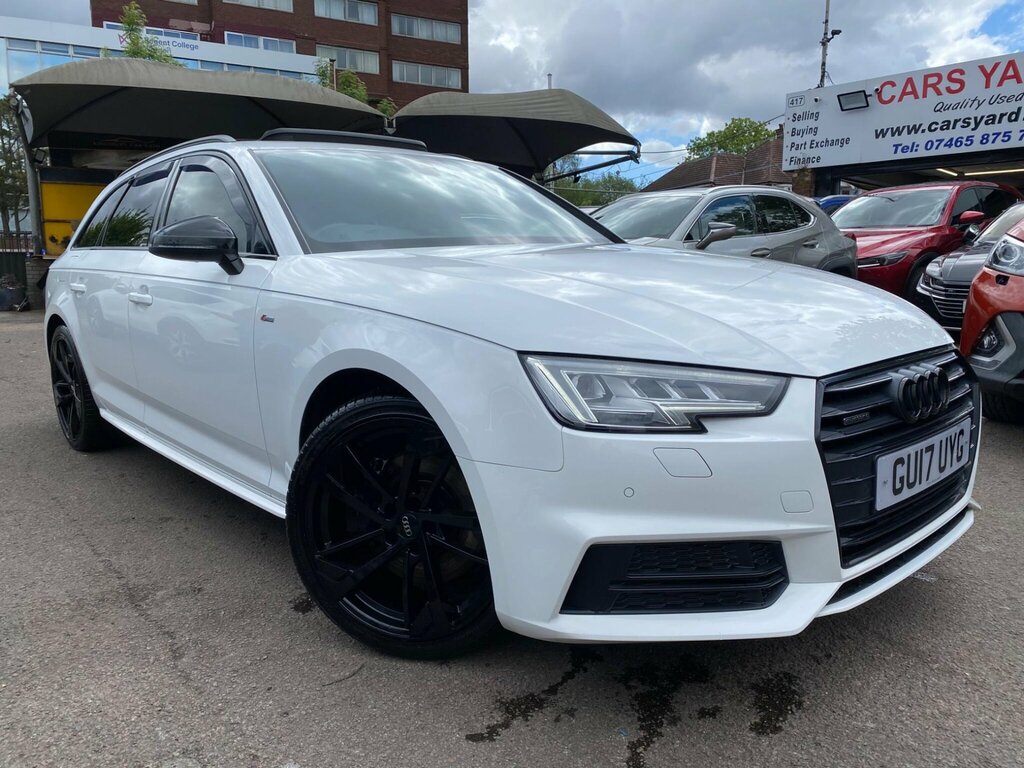 Audi A4 Avant 2.0 Tfsi S Line S Tronic Quattro Euro 6 Ss GU17UYG White #5
