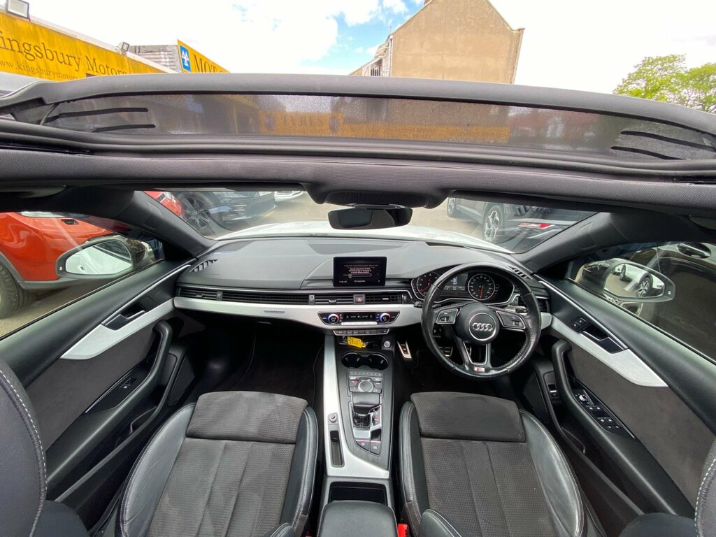 Audi A4 Avant 2.0 Tfsi S Line S Tronic Quattro Euro 6 Ss GU17UYG White #2