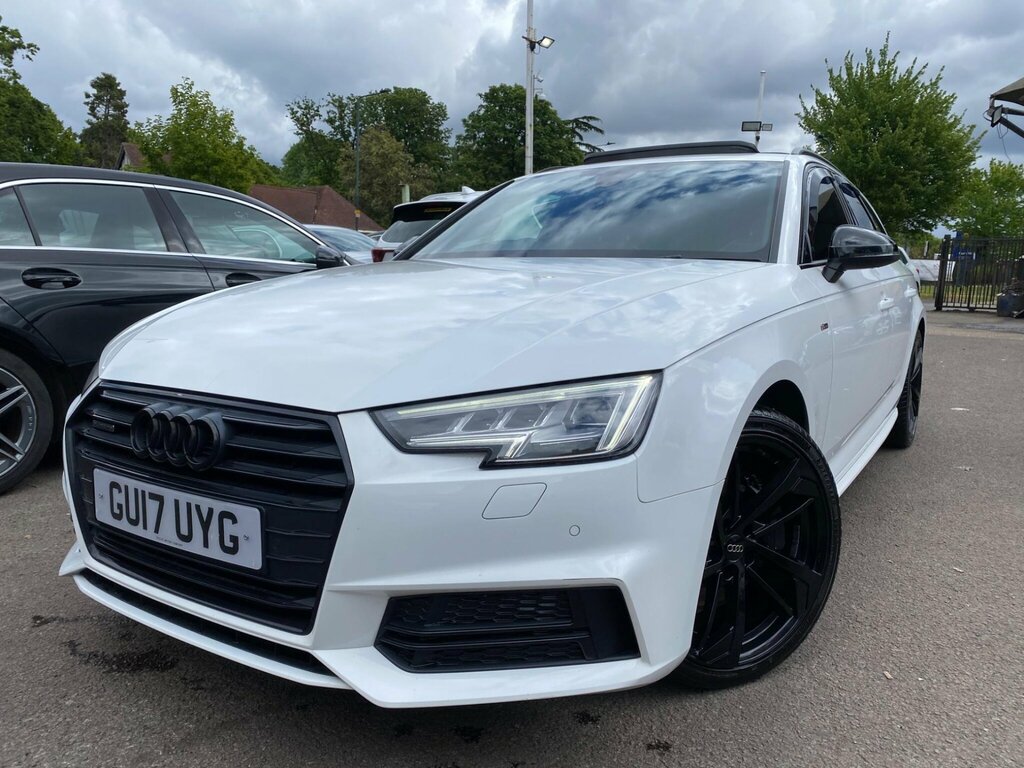 Audi A4 Avant 2.0 Tfsi S Line S Tronic Quattro Euro 6 Ss GU17UYG White #6