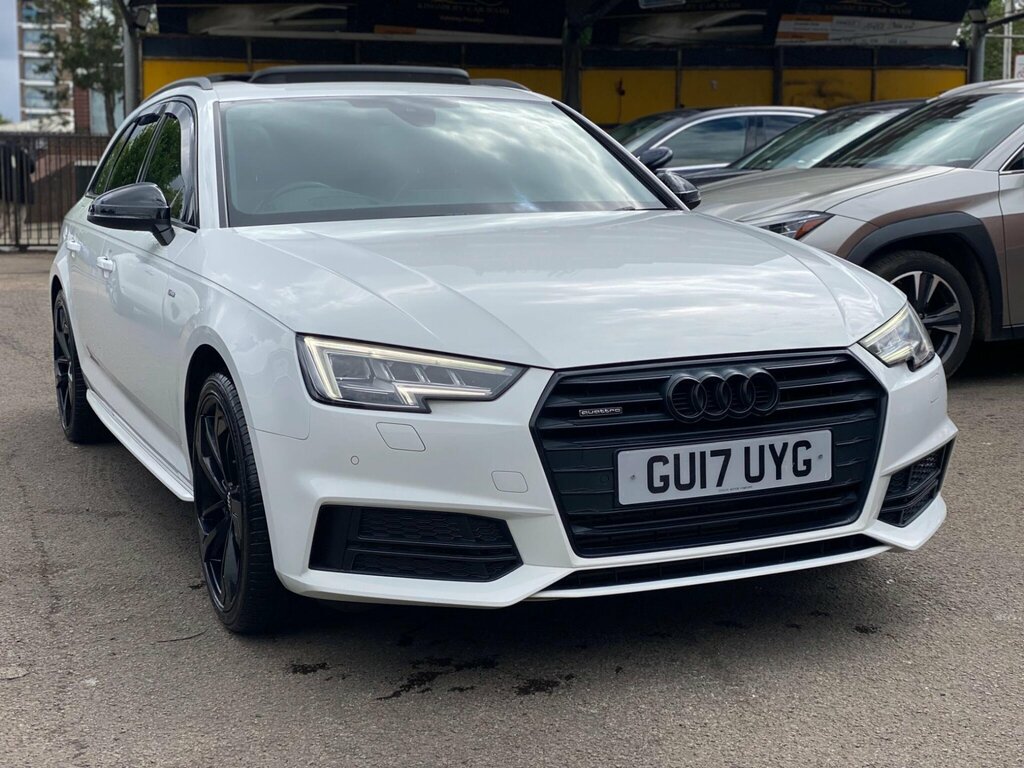 Audi A4 Avant 2.0 Tfsi S Line S Tronic Quattro Euro 6 Ss GU17UYG White #4