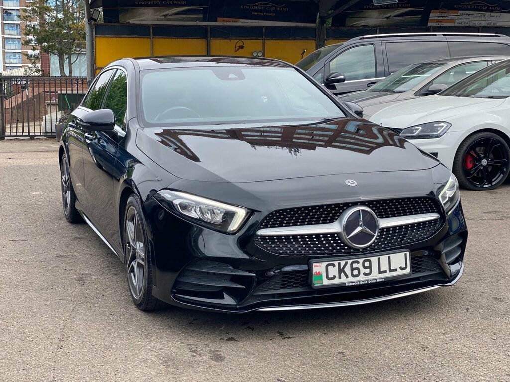 Mercedes-Benz A Class 1.3 A180 Amg Line 7G-dct Euro 6 Ss CK69LLJ Black #4