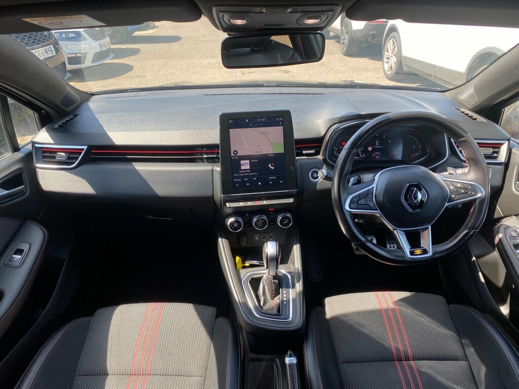 Renault Clio 1.3 Tce Rs Line Edc Euro 6 Ss HV20UUG Black #2