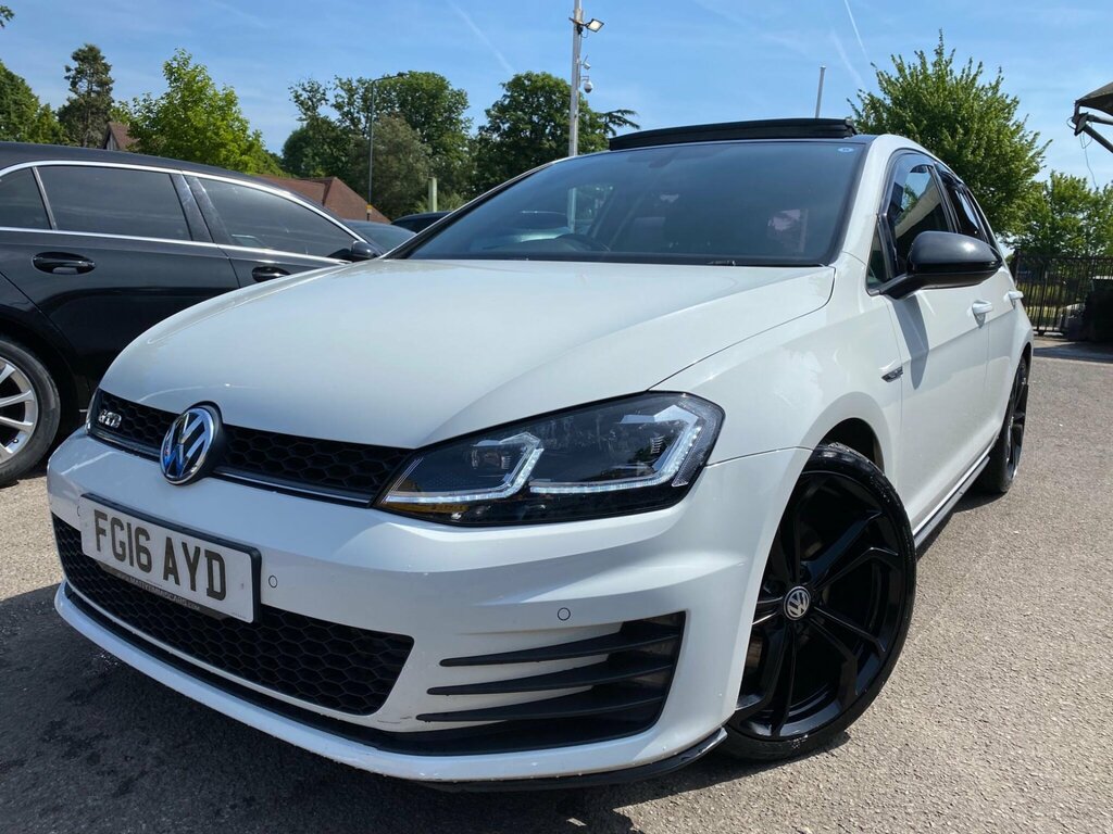 Volkswagen Golf 2.0 Tdi Gtd Hatchback Dsg Euro 6 Ss FG16AYD White #6