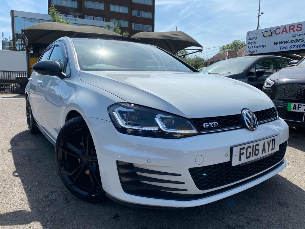Volkswagen Golf 2.0 Tdi Gtd Hatchback Dsg Euro 6 Ss White