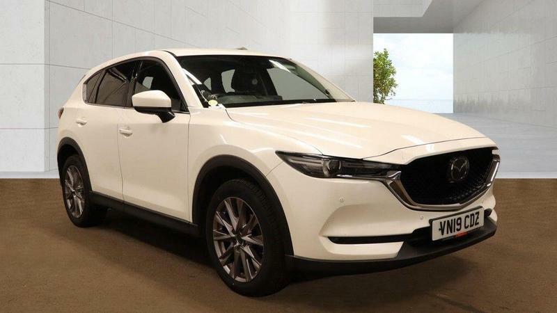 Mazda CX-5 2.2 Skyactiv-d Sport Nav Euro 6 S S White