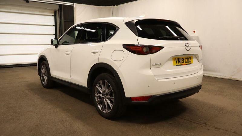 Mazda CX-5 2.2 Skyactiv-d Sport Nav Euro 6 S S VN19CDZ White #3