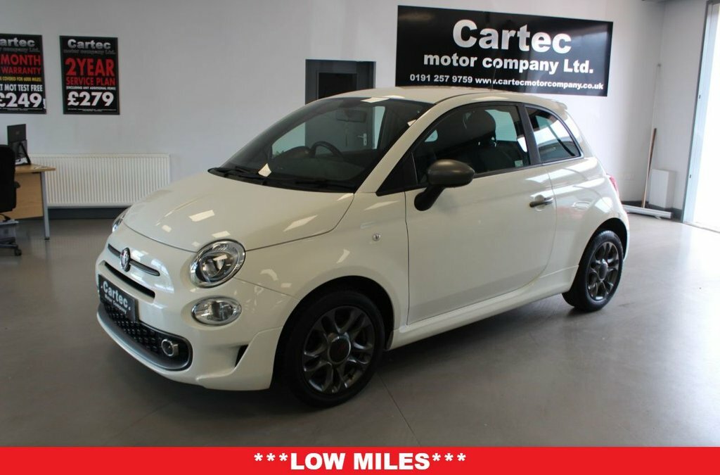 Fiat 500 1.2L S White