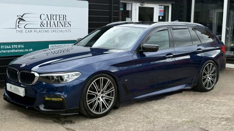 BMW 5 Series 3.0 540I M YD18VXY Blue #2